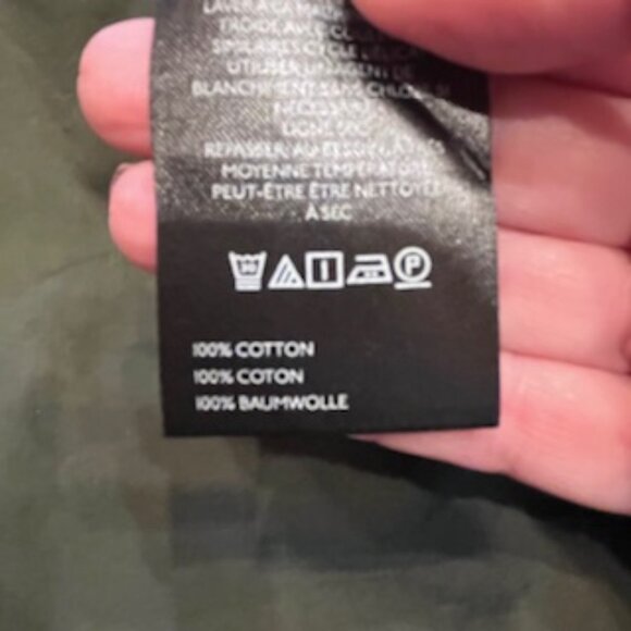 Anthropologie Somerset Maxi Skirt in Army Green   Size Petite Small - Picture 3 of 7